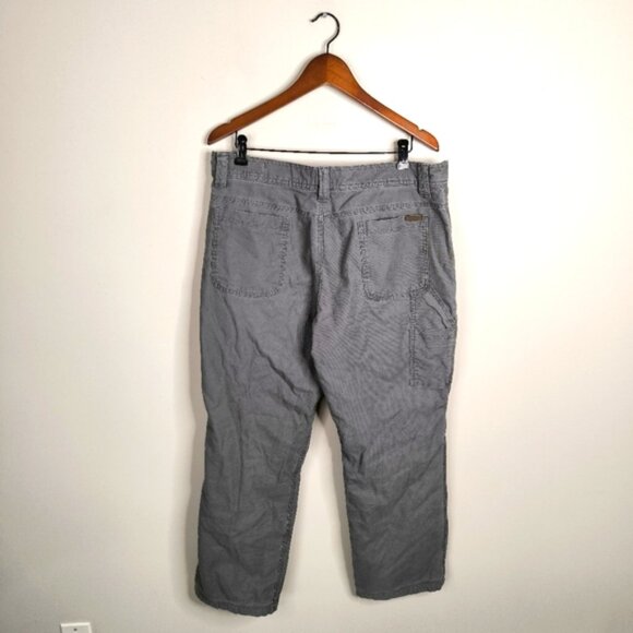 RedHead Fleece Lined Outdoor Utility Hiking Cargo Carpenter Style Jeans 36x30 - Picture 2 of 8